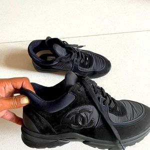 Like New!  Too big for me as I am a 39.  Very comfortable!